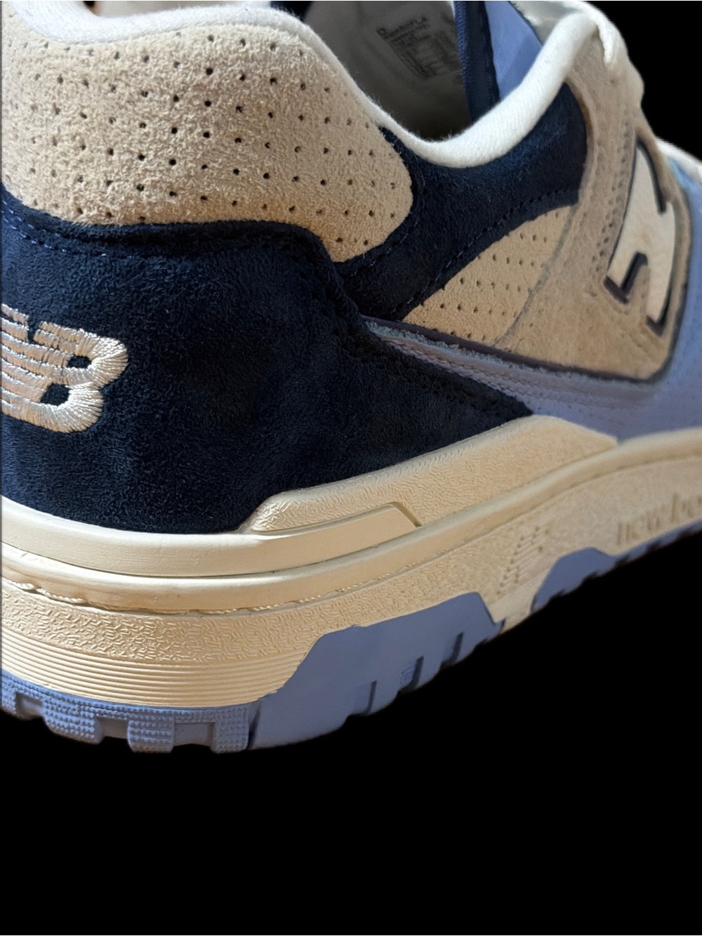 New Balance 550 Sneakers in Navy, Light Blue & Gray Men’s size 10.5 *NEW* - Picture 10 of 12